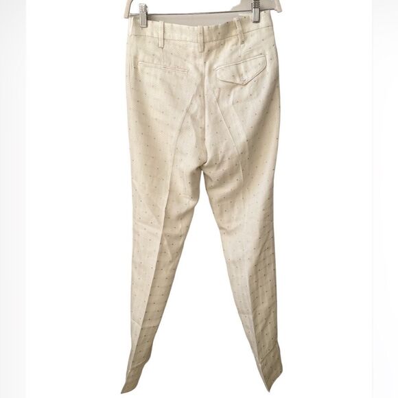 Zadig & Voltaire Pist Jac Star Pants White Gold Stars - Picture 5 of 9